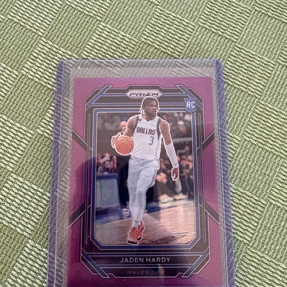 Purple Prizm Basketball Trading Card